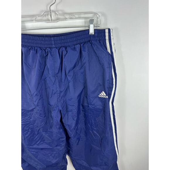 Vintage Y2K Adidas Blue BreakAway Lined Track Pants Size XL - Picture 9 of 12